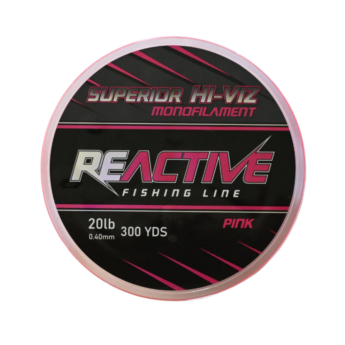 Reactive Pink Hi-Viz Monofilament