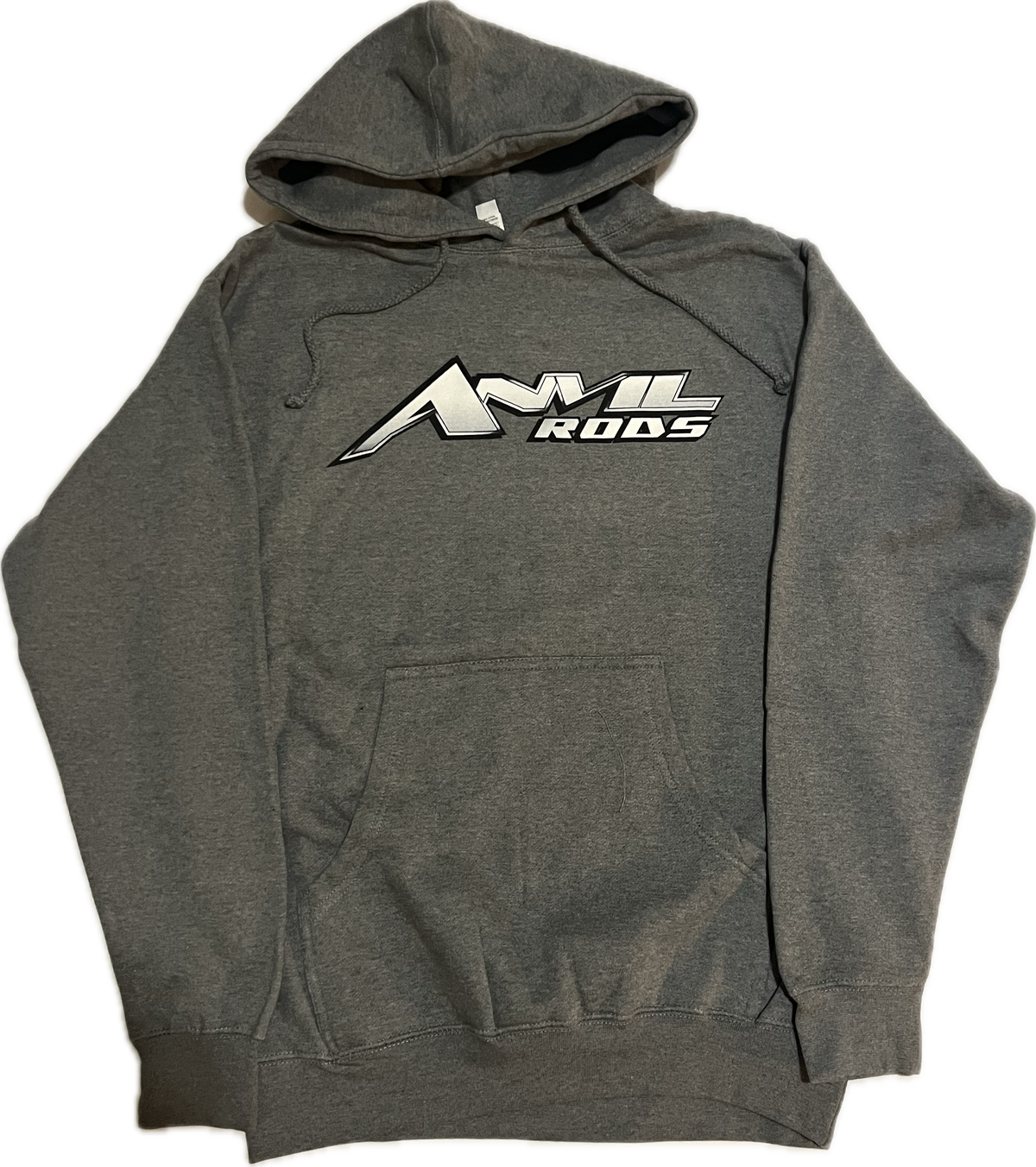 Anvil Rods Logo Grey/Grey Hoodie image 0