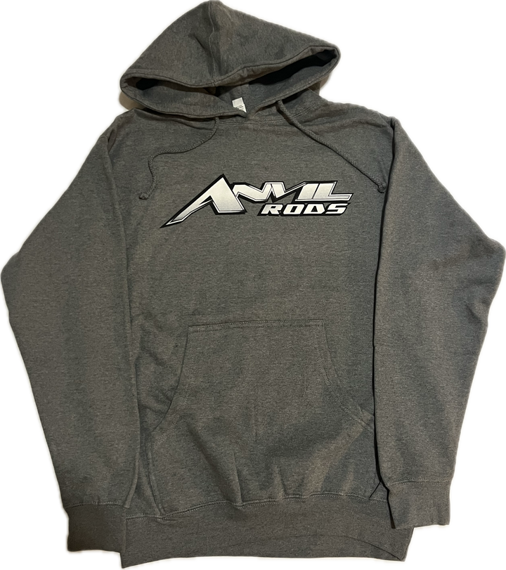 Anvil Rods Logo Grey/Grey Hoodie image 0