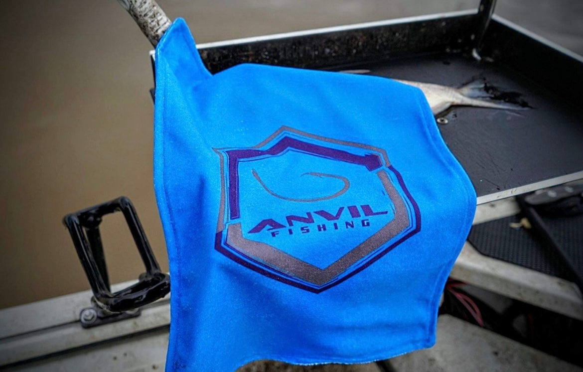 Bait Towel Anvil Hook Logo – Anvil Rods
