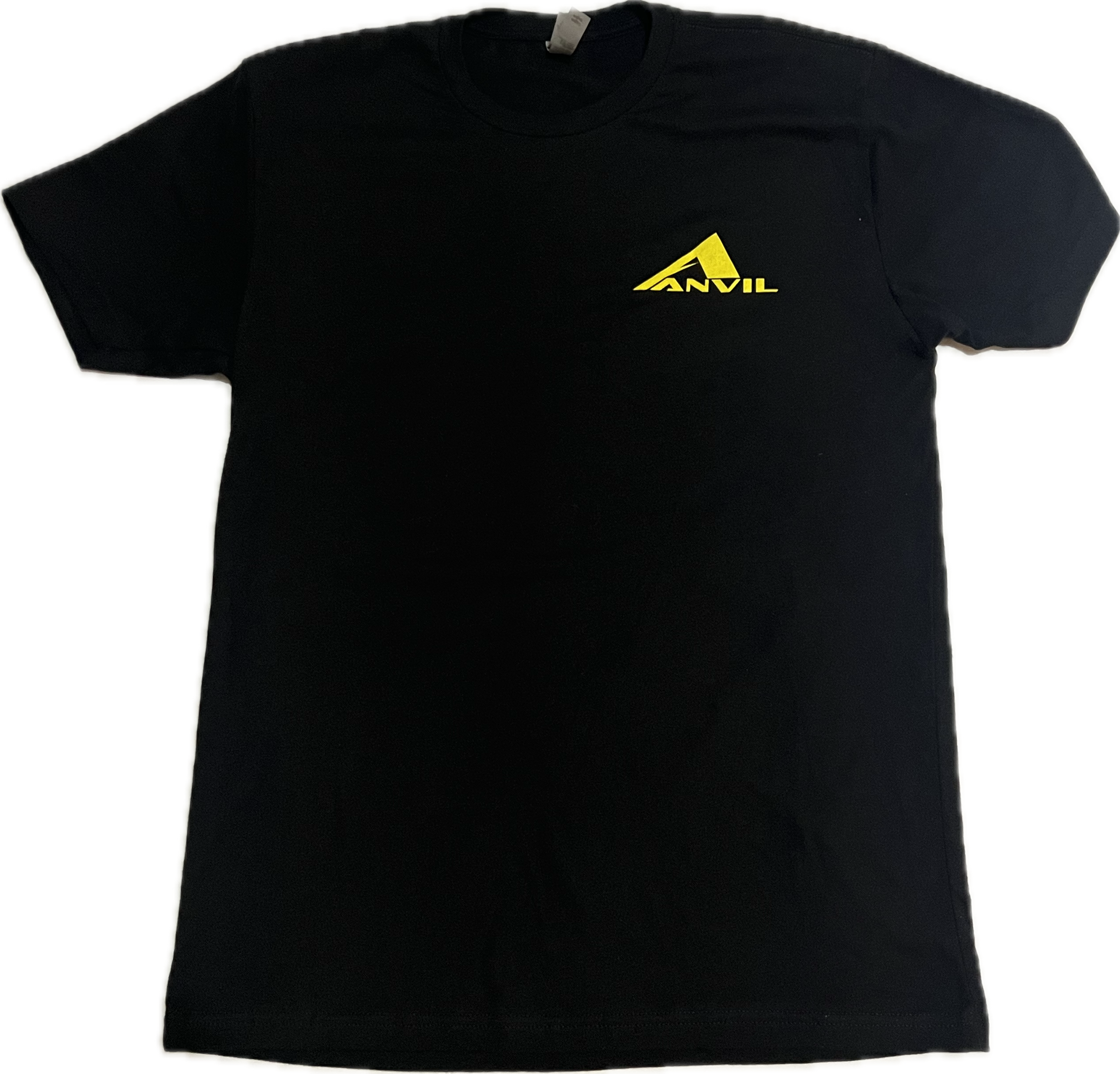 Anvil Fishing Hook Tee Black/Yellow image 1