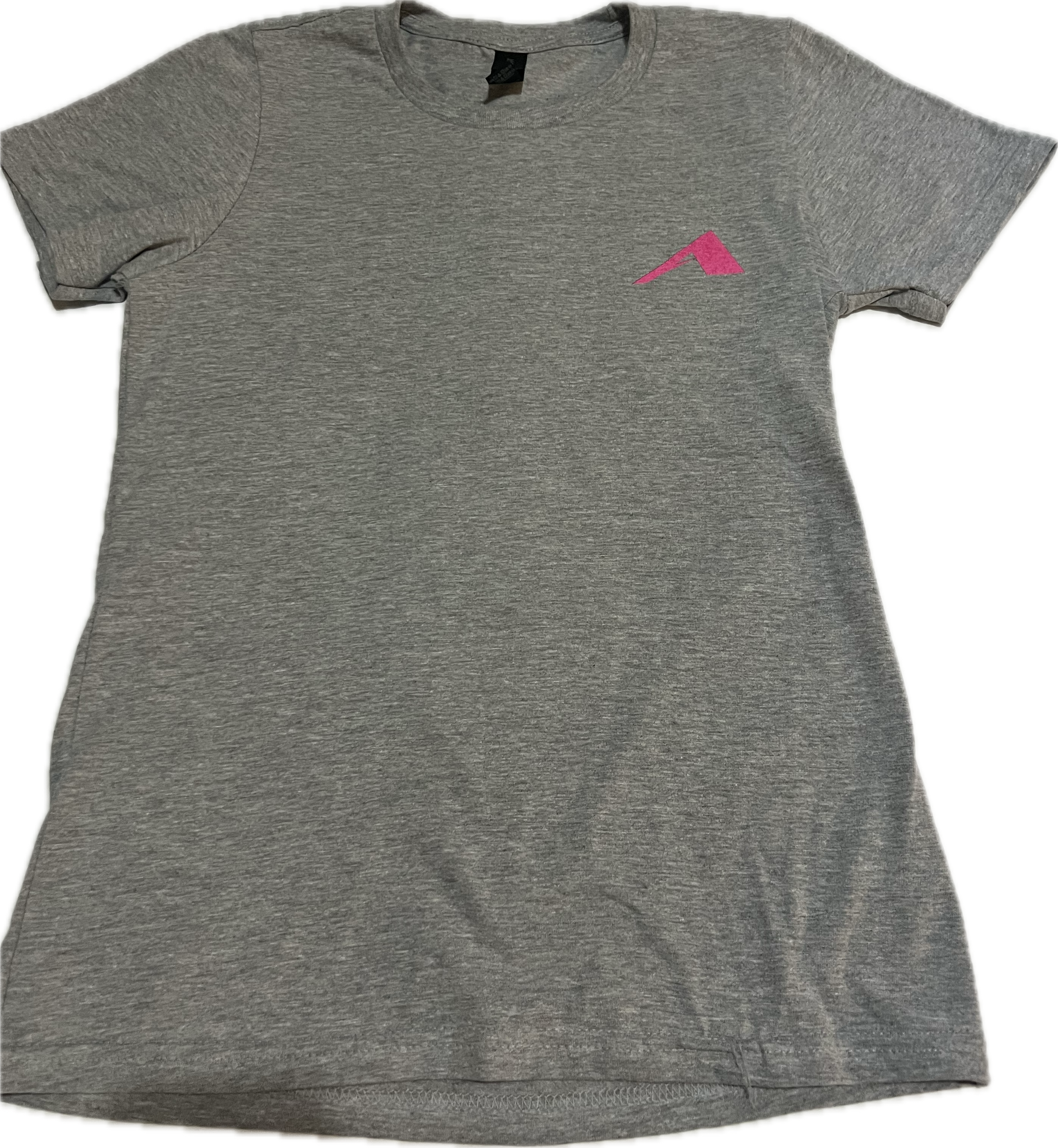 Woman's Anvil Fishing Hook Tee Grey/Pink image 1