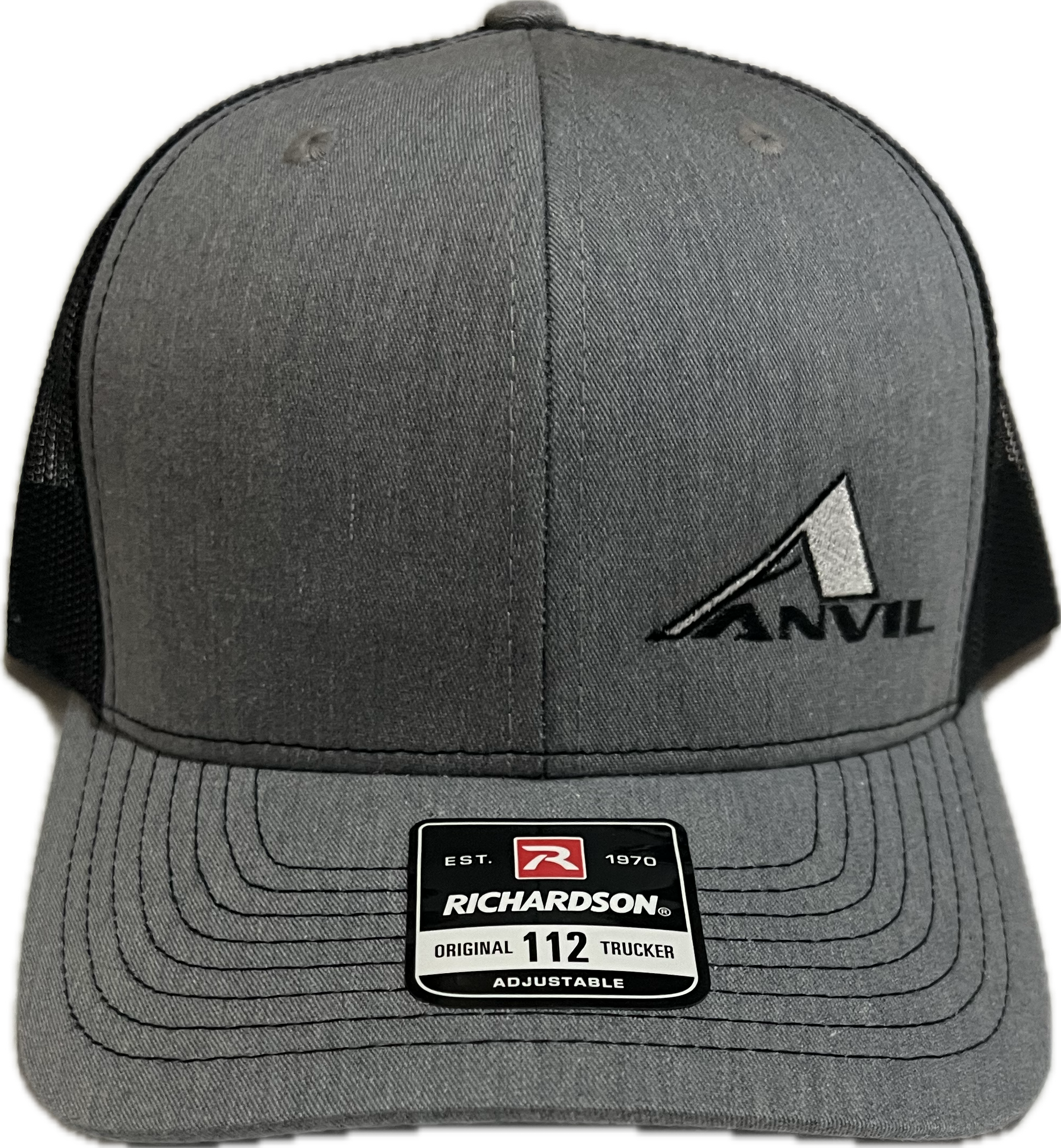 Richardson 112 Grey/Black/White (A) Snapback image 0