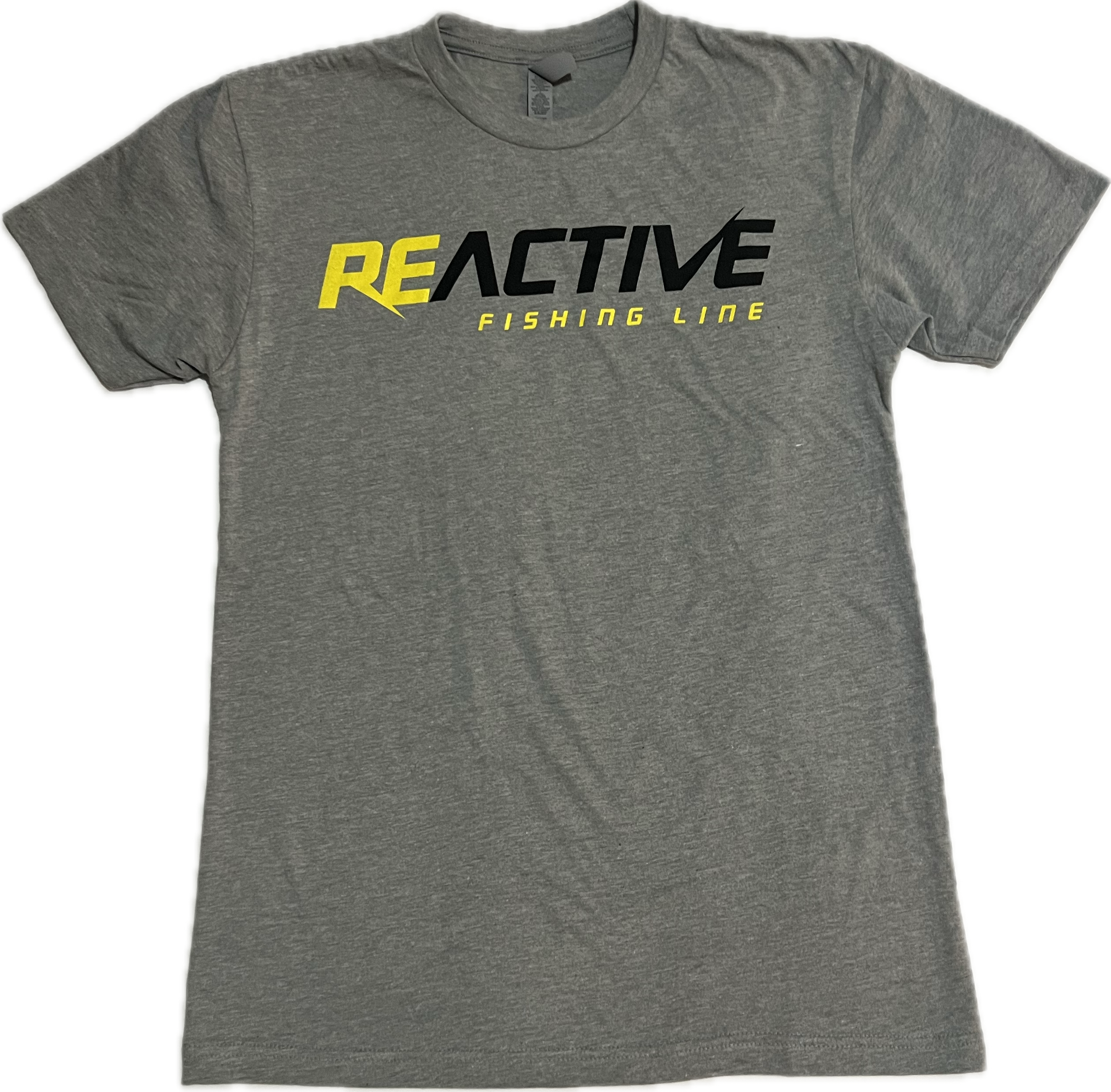 Reactive Logo Tee Grey/Yellow & Black image 0