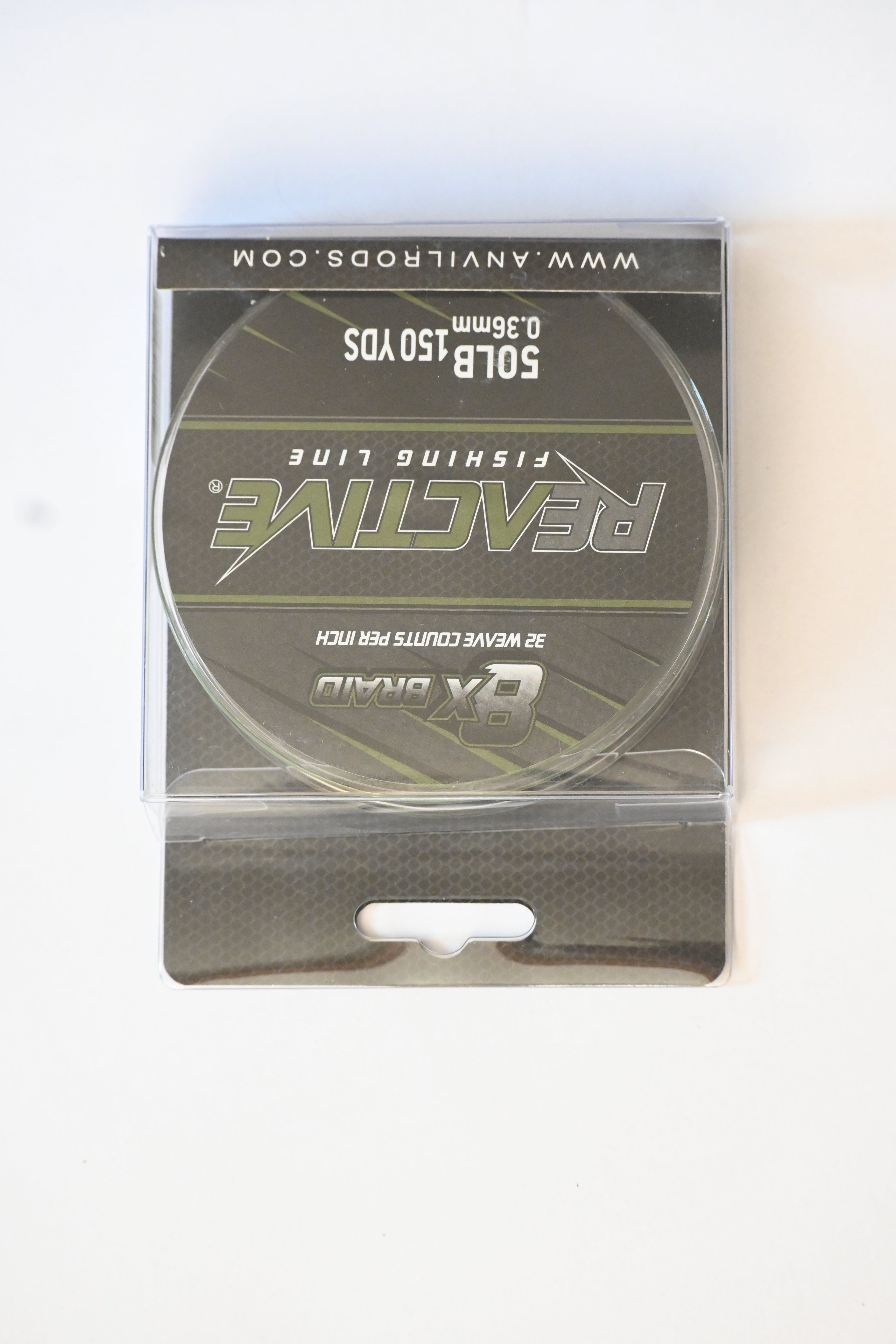 Reactive Moss Green Braid