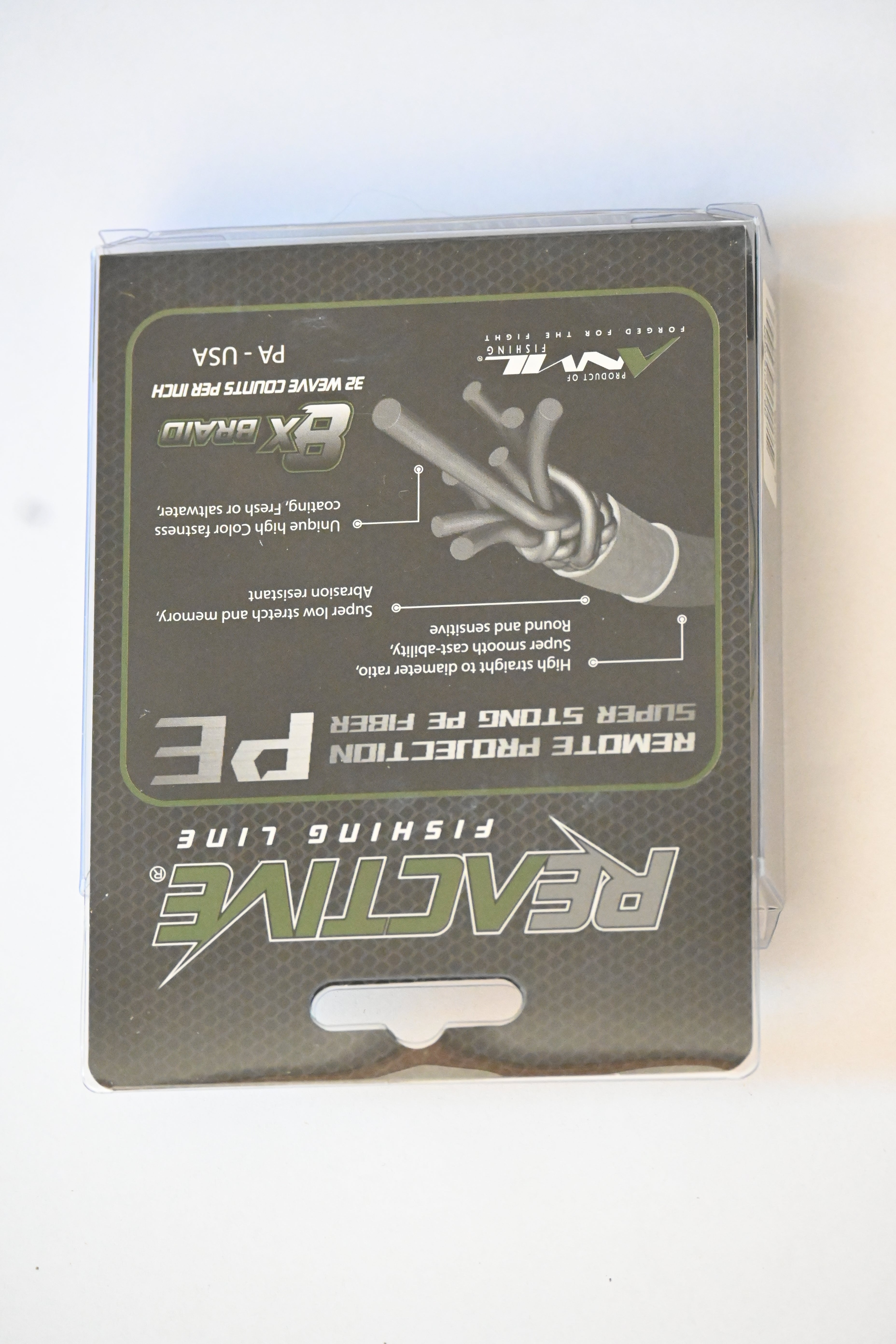 Reactive Moss Green Braid