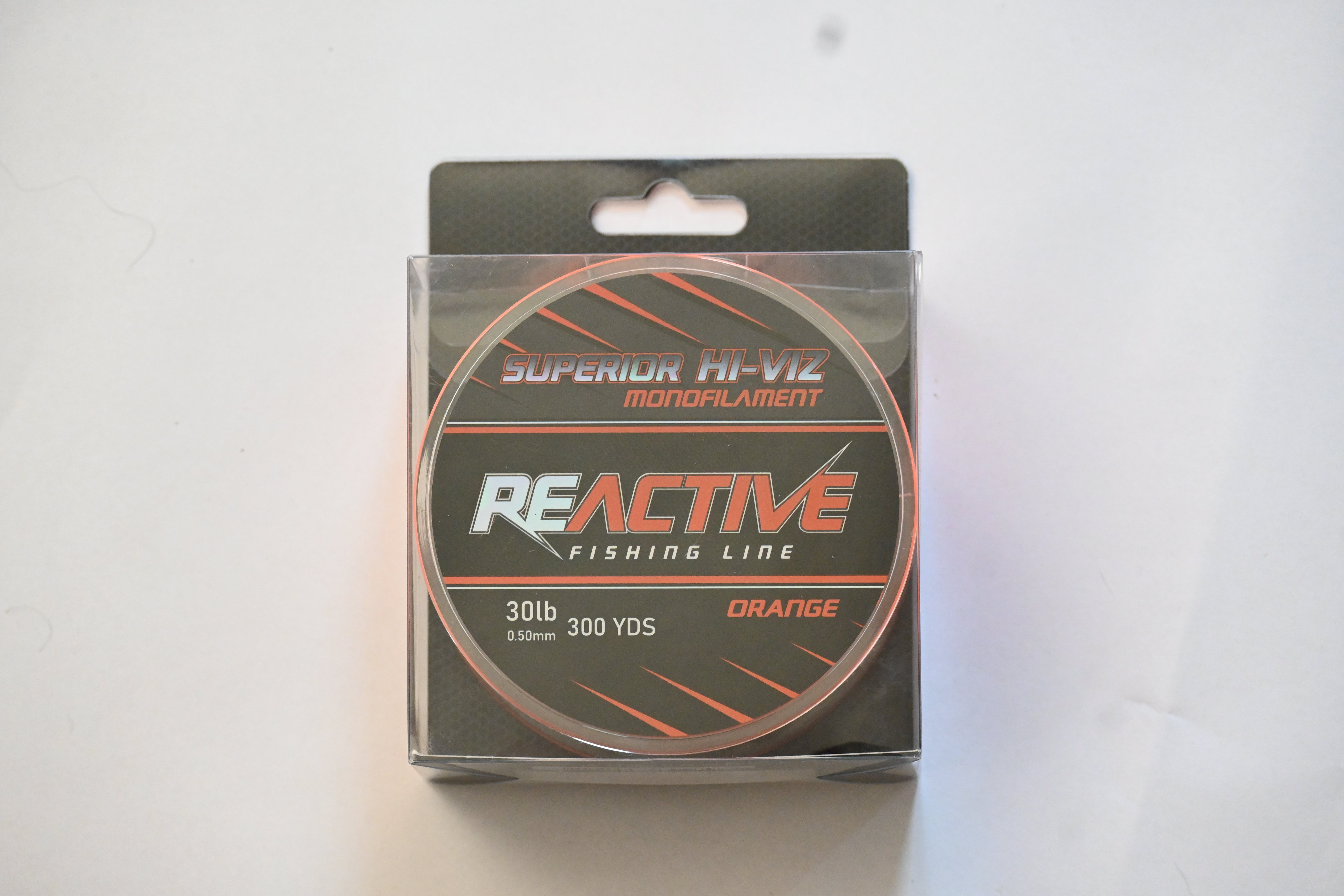 Reactive Orange Hi-Viz Monofilament