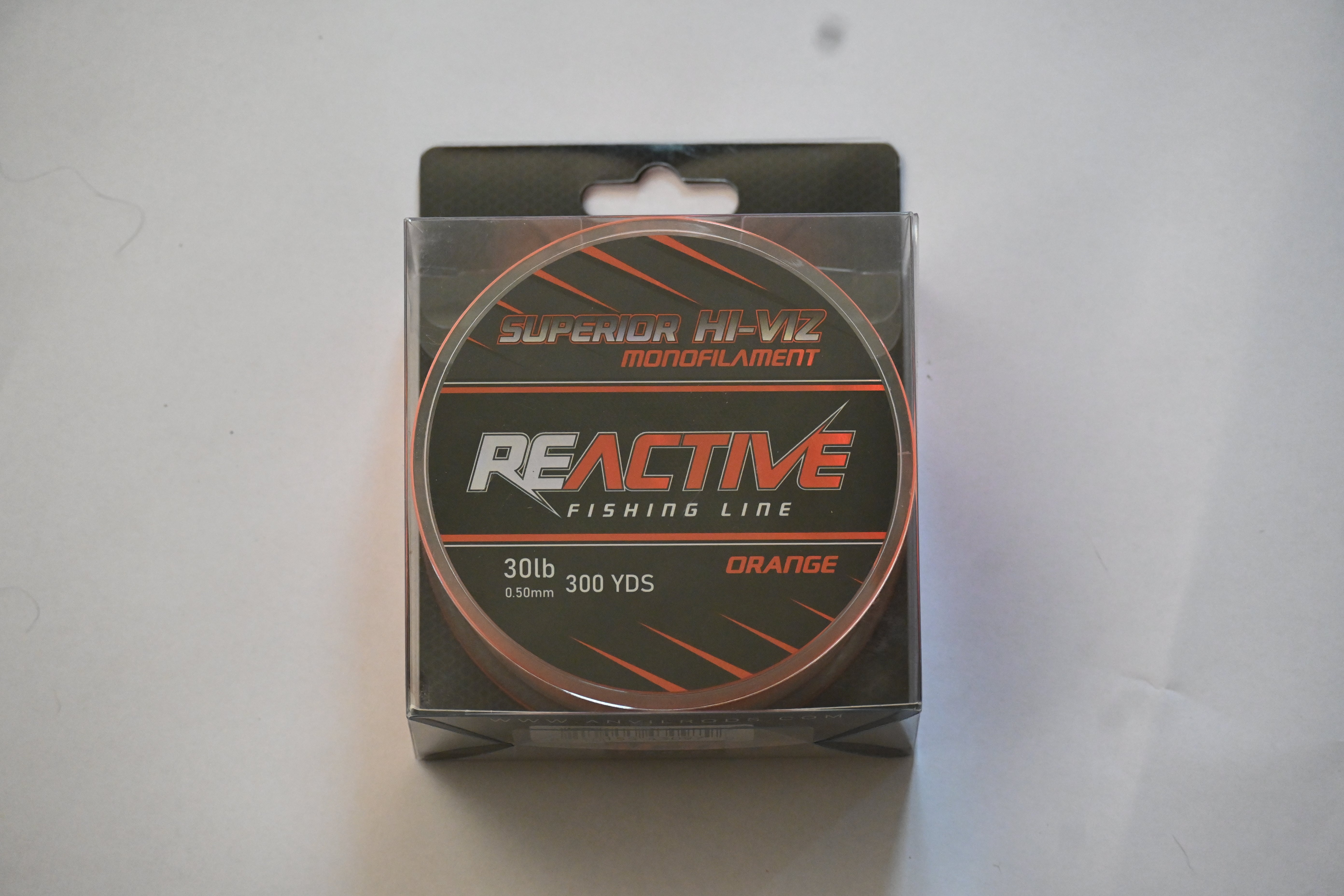 Reactive Orange Hi-Viz Monofilament