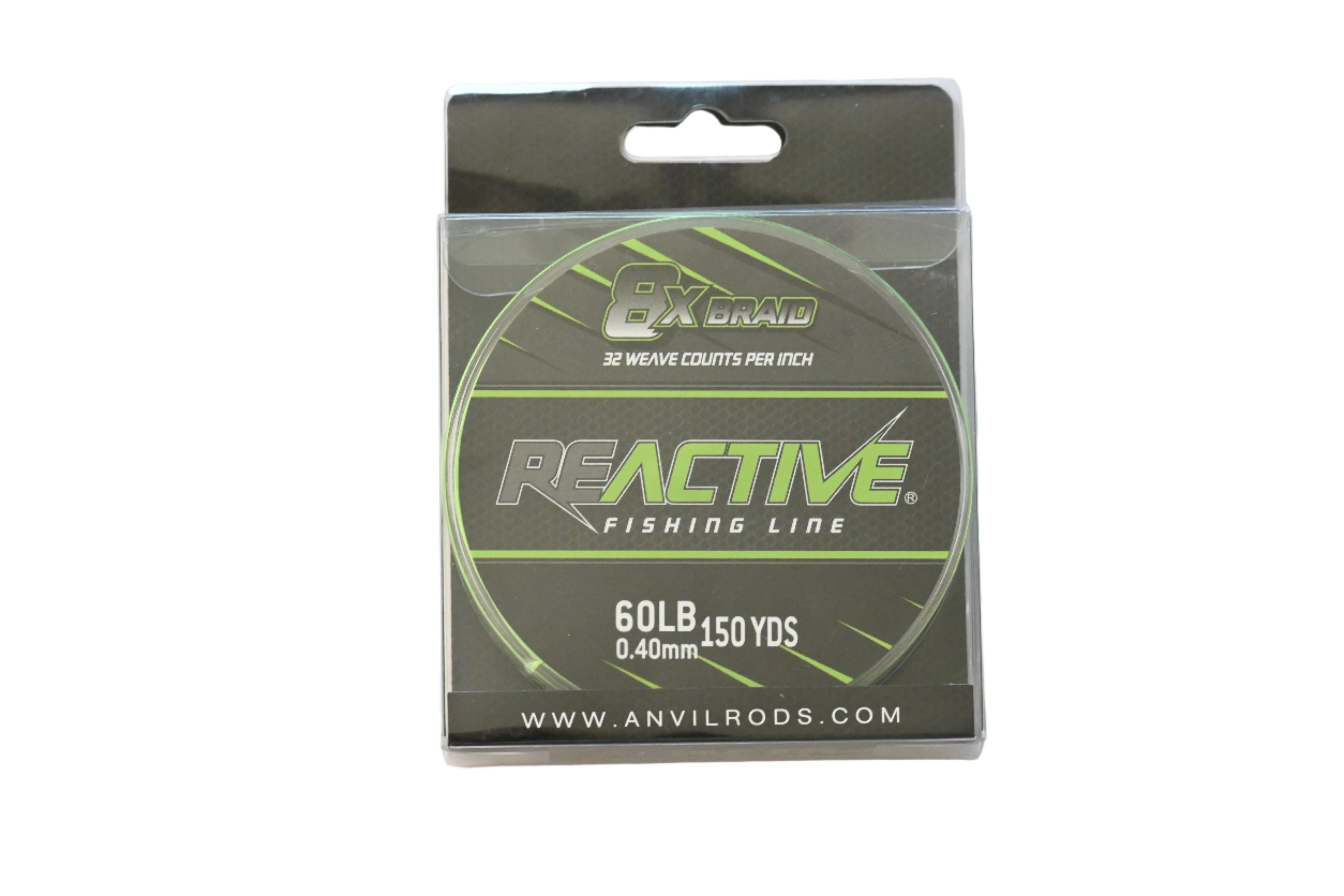 Reactive Fluo Green Braid – Anvil Rods