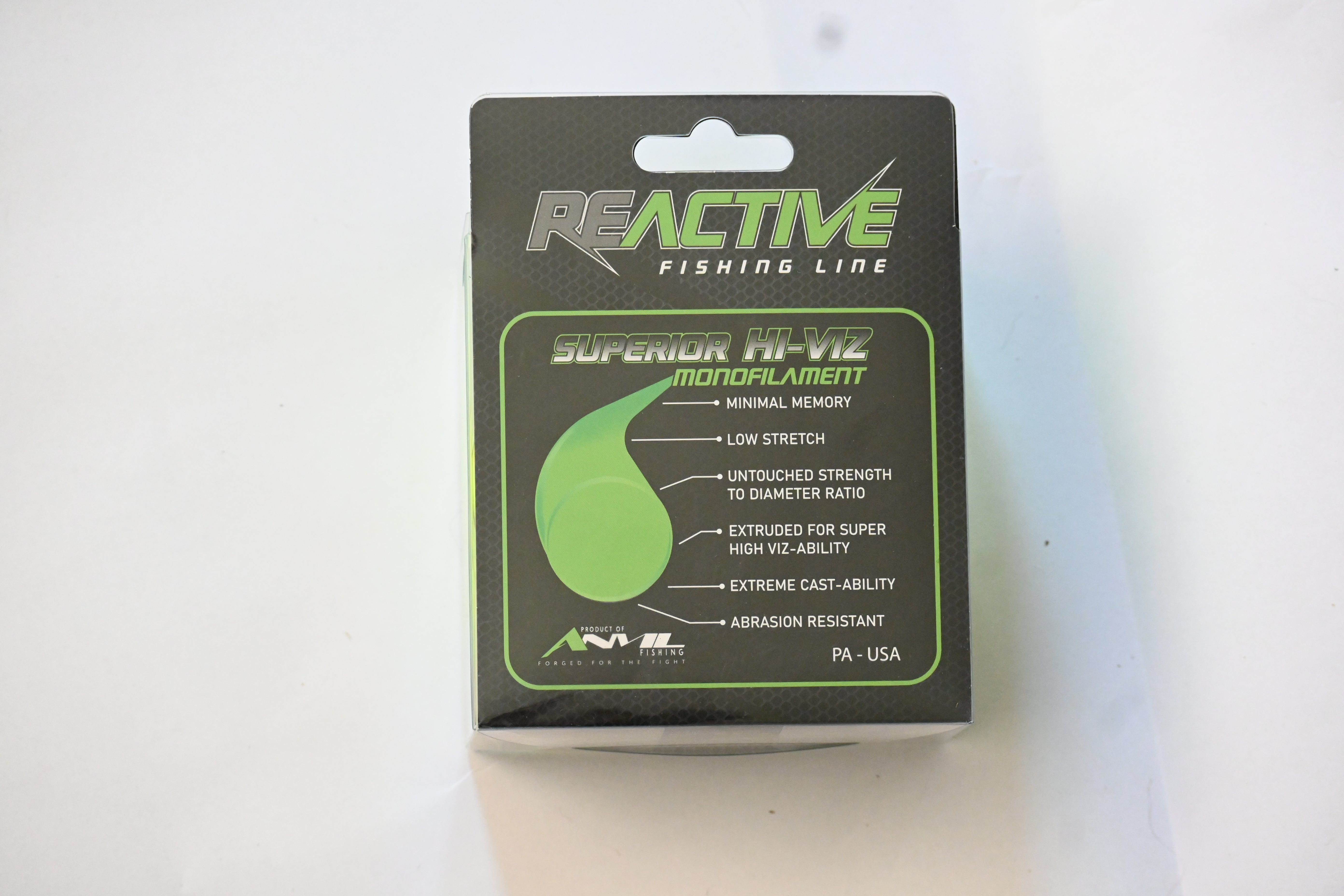 Reactive Fluo Green Braid