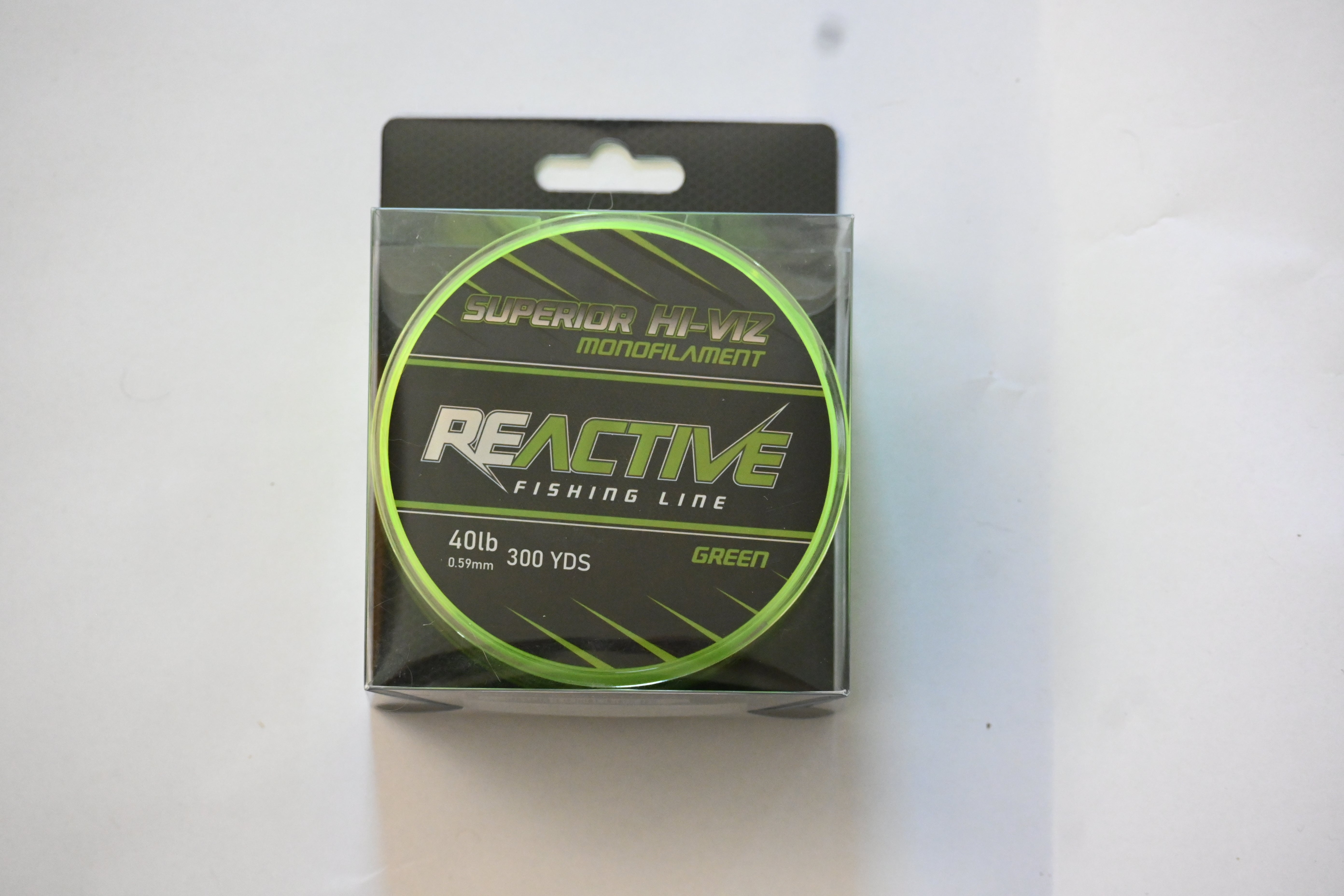 Reactive Green Hi-Viz Monofilament