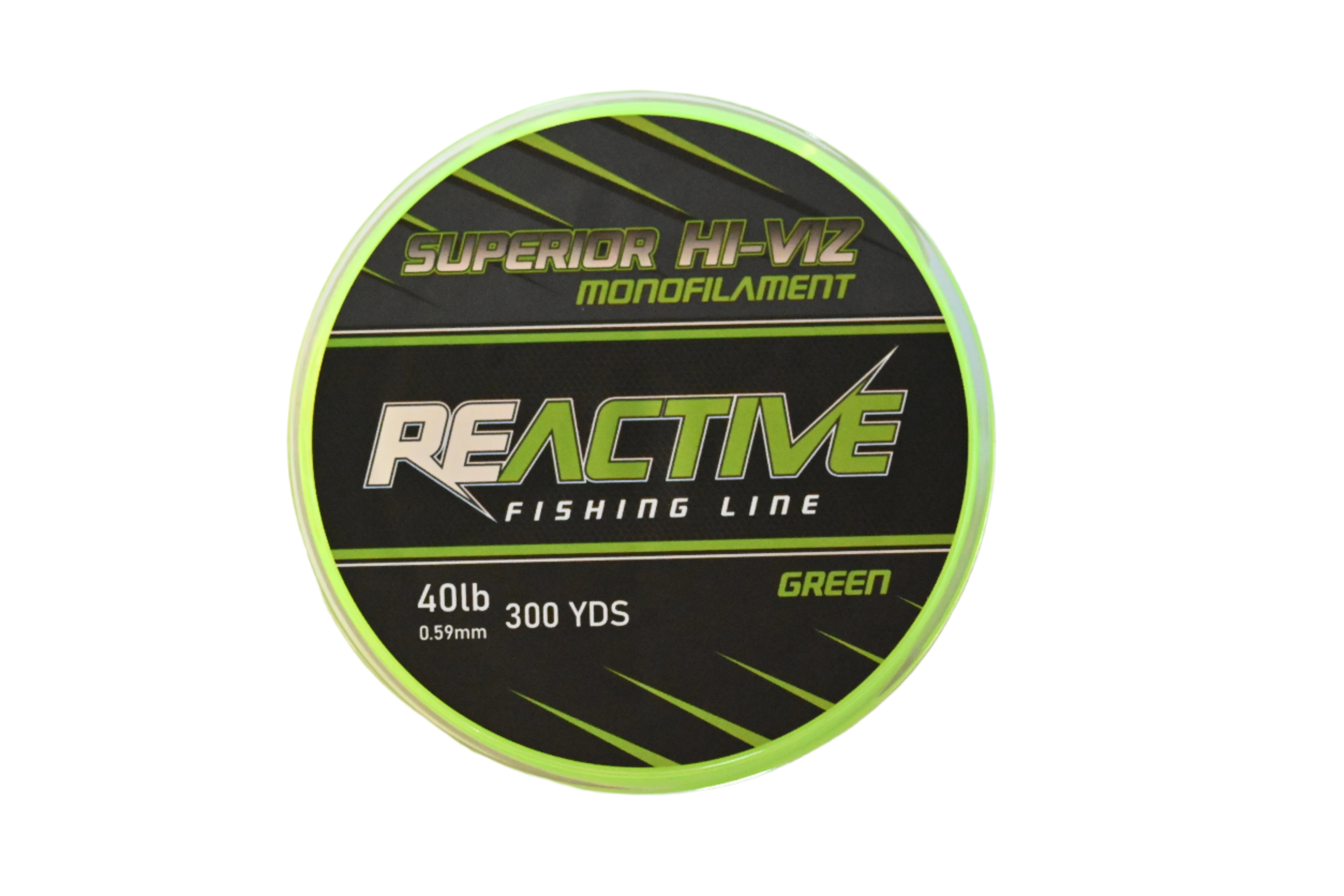 Reactive Green Hi-Viz Monofilament – Anvil Rods