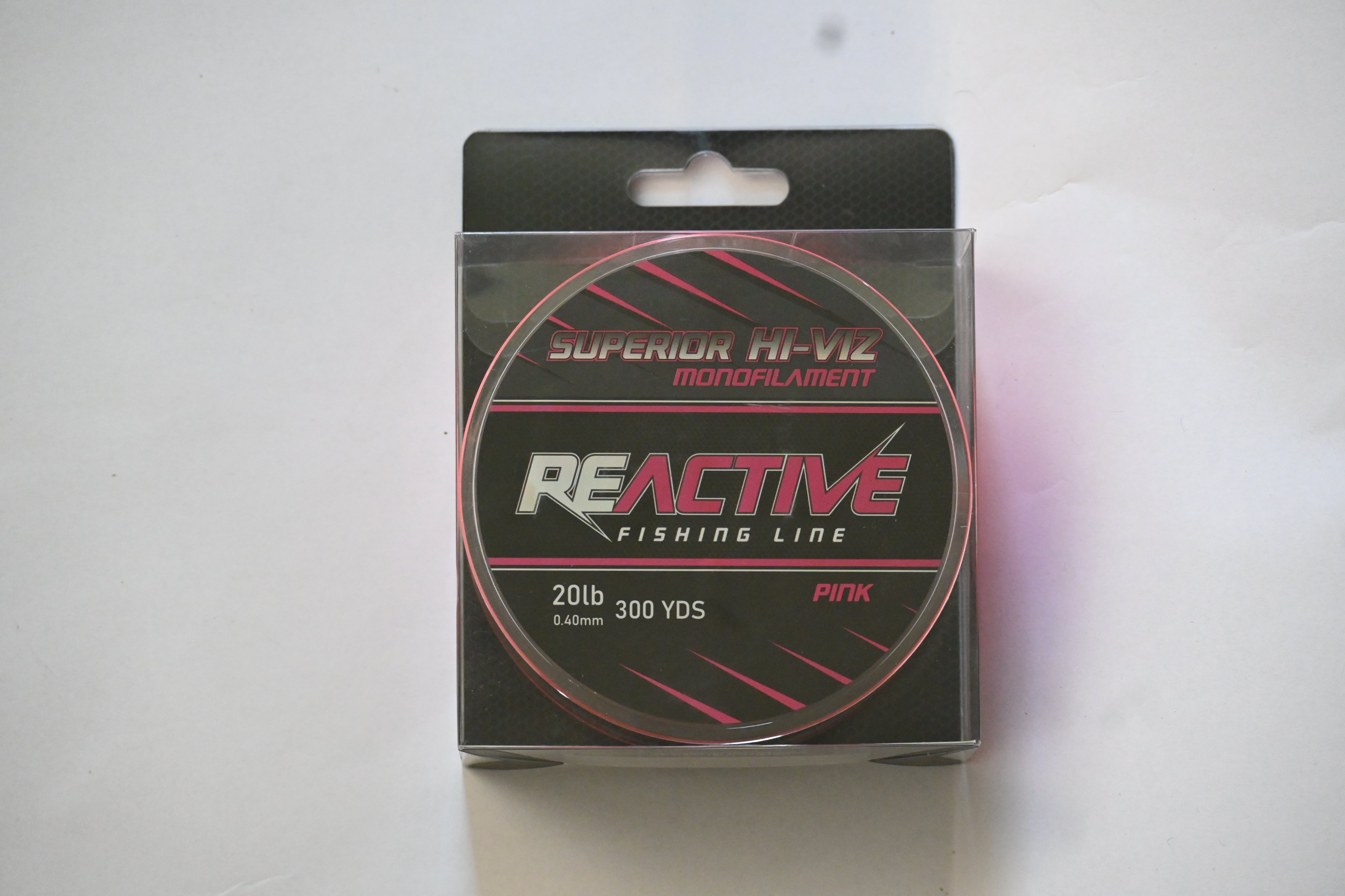 Reactive Pink Hi-Viz Monofilament