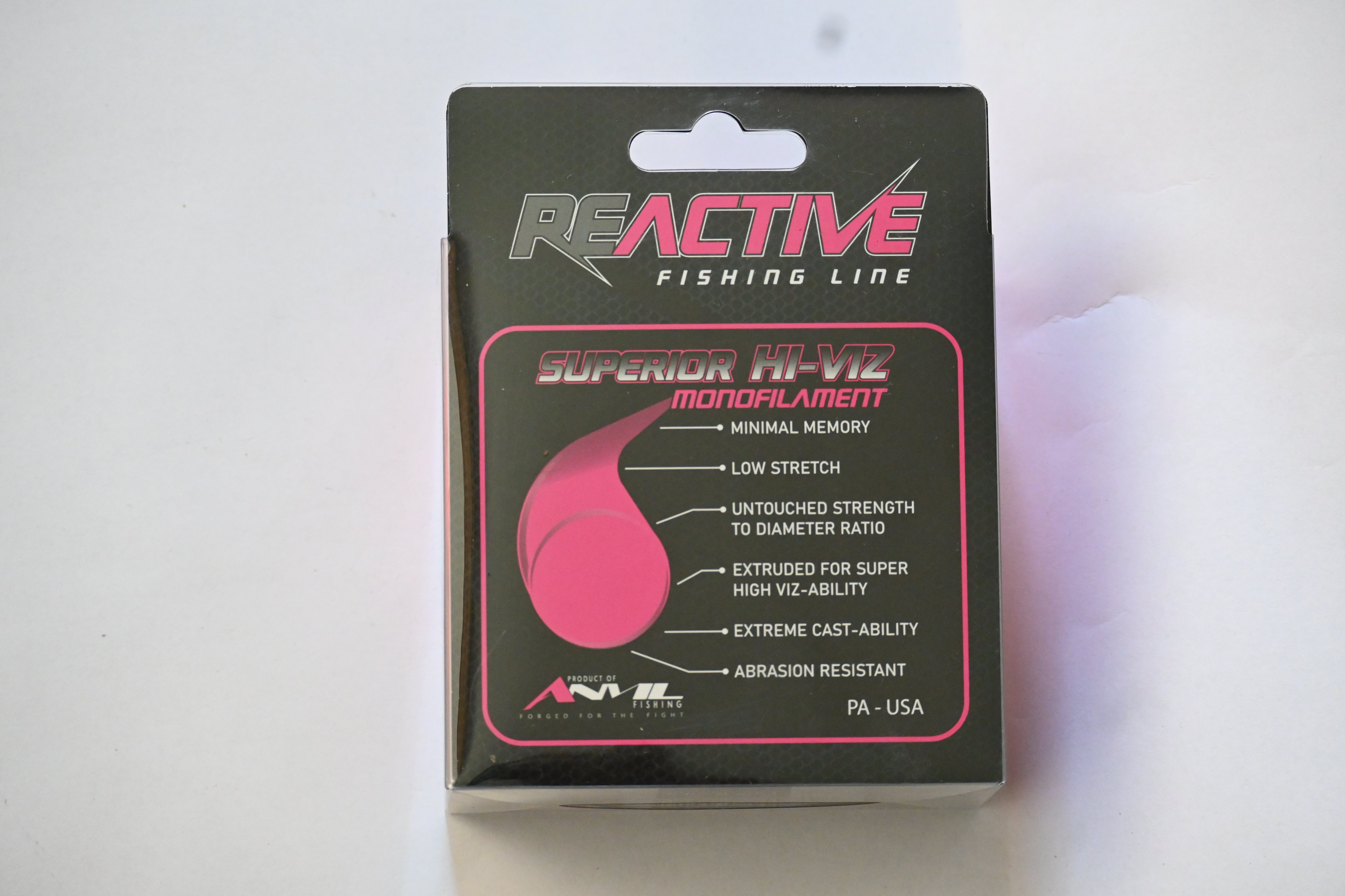 Reactive Pink Hi-Viz Monofilament