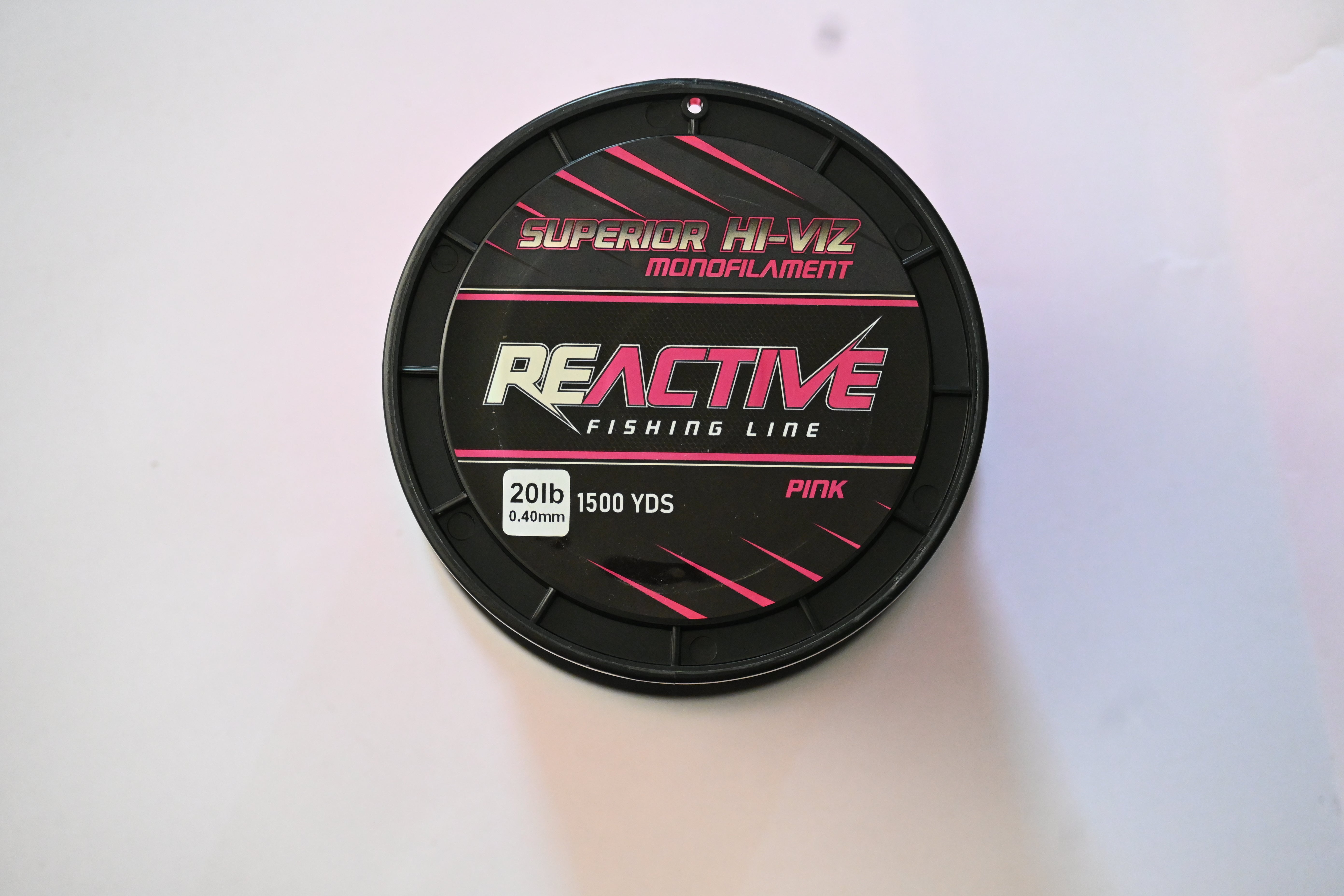 Reactive Pink Hi-Viz Monofilament – Anvil Rods