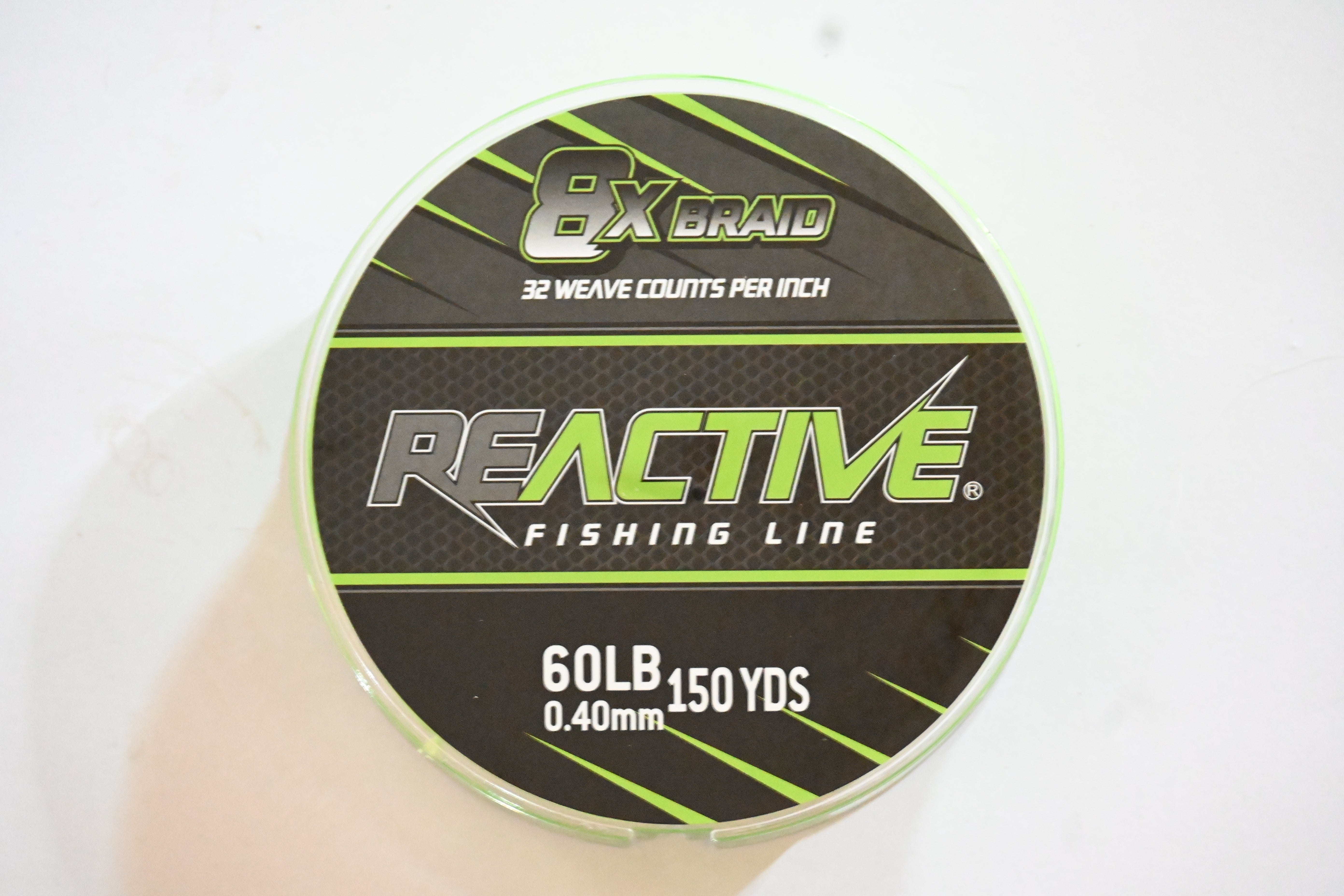 Reactive Fluo Green Braid
