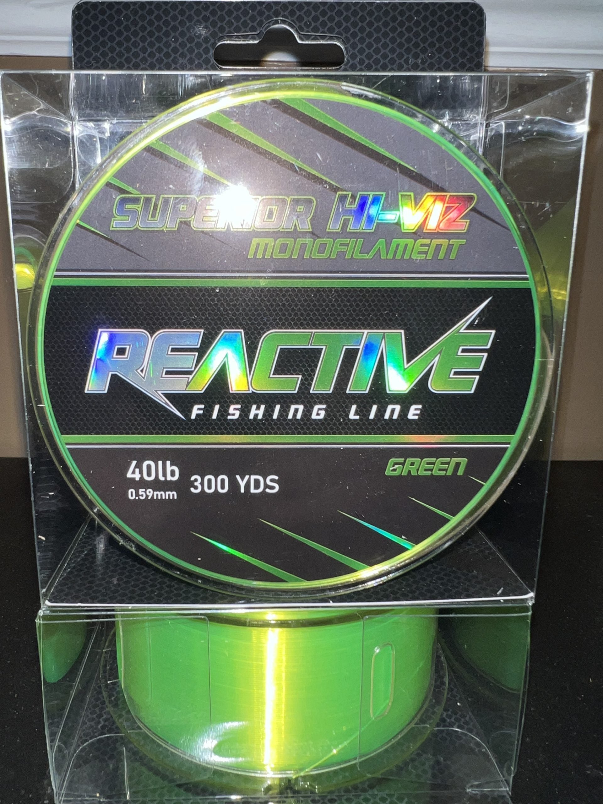 Reactive Green Hi-Viz Monofilament image 1